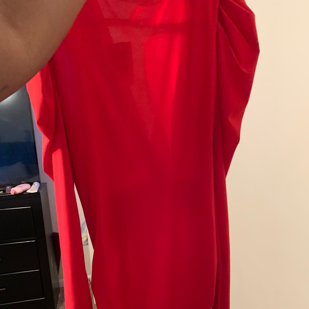 Red dress